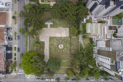 Curitiba ganha um jardim com araucárias preservadas pela Construtora Laguna